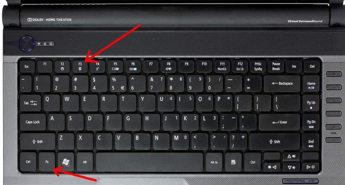 kontrollige, kas klaviatuuril on vastav märk;